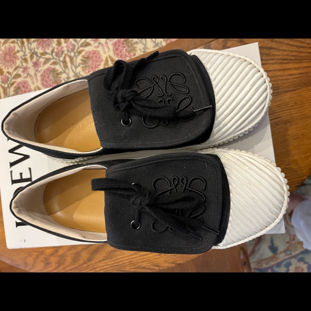 Loewe Anagram Flap Sneakers 37 US 6.5
